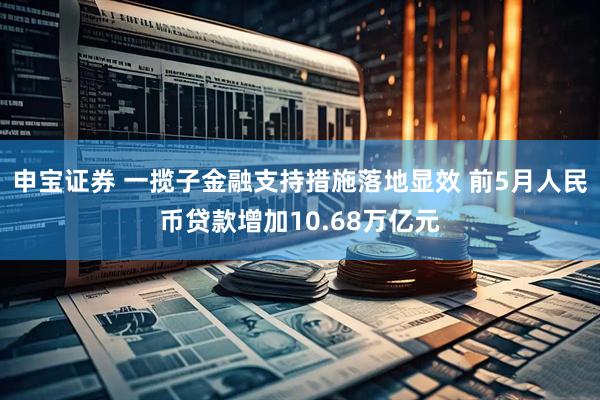 申宝证券 一揽子金融支持措施落地显效 前5月人民币贷款增加10.68万亿元