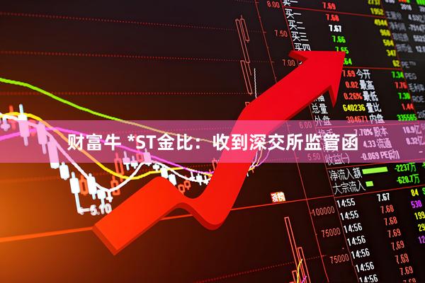 财富牛 *ST金比：收到深交所监管函