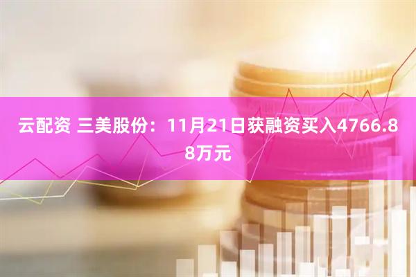 云配资 三美股份：11月21日获融资买入4766.88万元